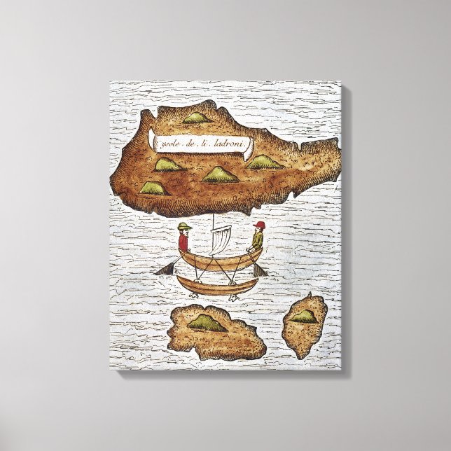 TOILE LES ÎLES LADRONE (Recto)