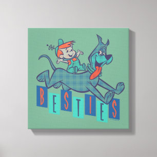 Toile Les Jetsons Elroy & Astro Besties
