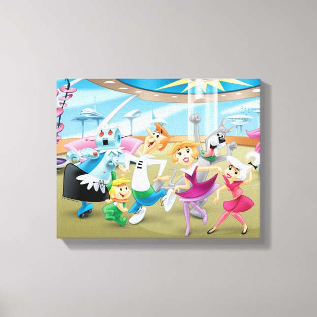 Toile Les Jetsons | Family Dance Party (Recto)