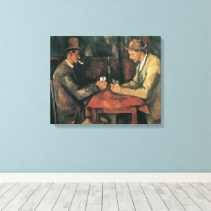Toile Les Joueurs de cartes de Paul Cézanne, Beaux-Arts 
