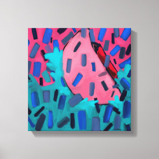 Toile Les Jours de Noé - Mur chrétien Art avec Luc 17