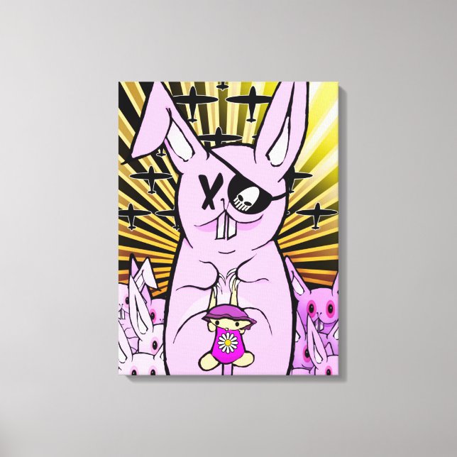 Toile Les lapins 2012 (Recto)