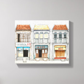 Toile Les maisons du patrimoine Penang