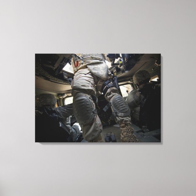 Toile Les marins apprennent les procédures de convoi (Recto)