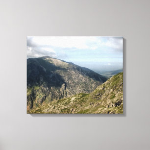 TOILE LES MONTAGNES SOIGNÉES