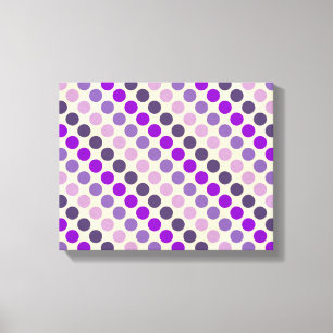Toile Les nuances de Pois violets par Shirley Taylor