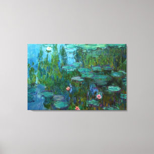 Toile Les nymphéas de Claude Monet