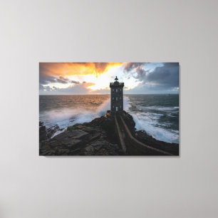 Toile Les phares Le Conquet Le Phare Kermorvan