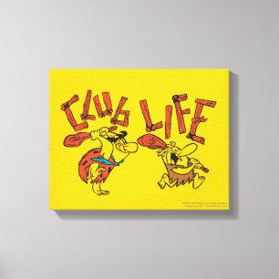 Toile Les Pierrafeu   Fred & Barney - Club Life