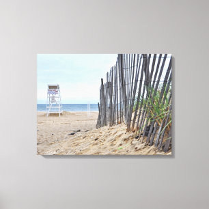 Toile Les plages de sable de Montauk, New York