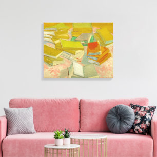 Toile Les pôles des romans français   Vincent van Gogh
