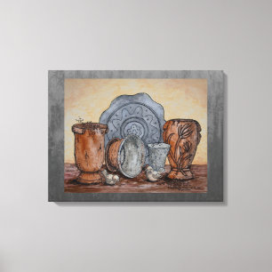Toile "Les Pots du Potter" Beaux-Arts