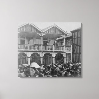 Toile Les premières courses de parc Phoenix, 1903