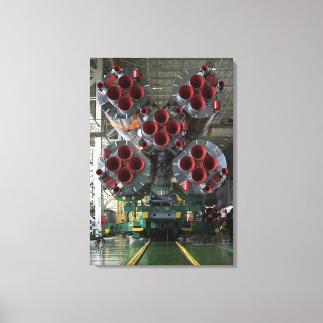 Toile Les propulseurs du Soyouz TMA-14 (Recto)