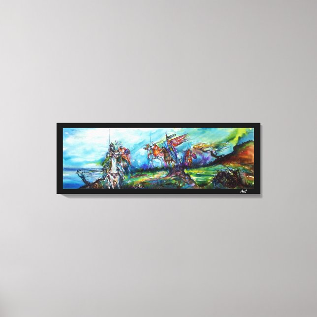 TOILE LES RIDERS DANS LA TEMPÊTE (Recto)