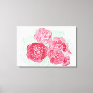 Toile Les roses sont rouges