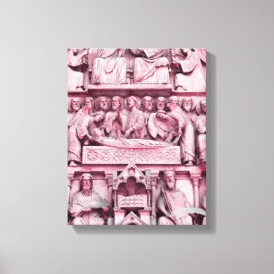 Toile Les sculptures historiques et chrétiennes Notre Da