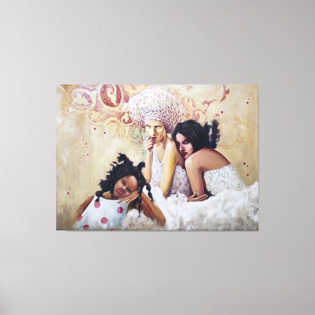 Toile les trois femmes (Recto)