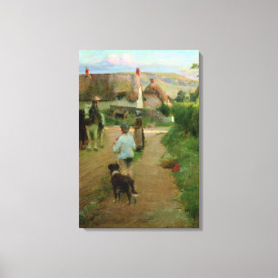 Toile Les vagabonds, 1888 (huile sur la toile)