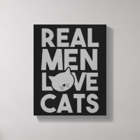 Les vrais hommes aiment les chats