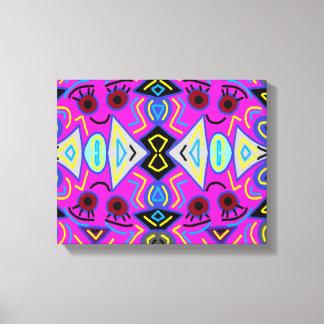 Toile Les yeux de l'artiste