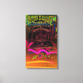 Toile l'espace externe est faux