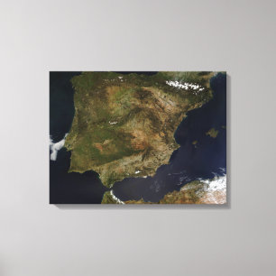 Toile L'Espagne et le Portugal