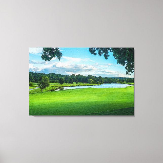 Toile L'Été Au Golf (Recto)