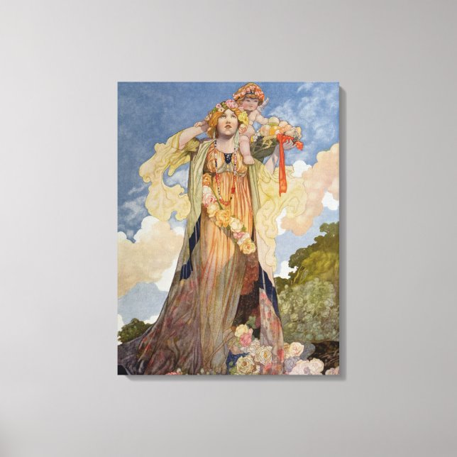 Toile L'été des saisons (Recto)