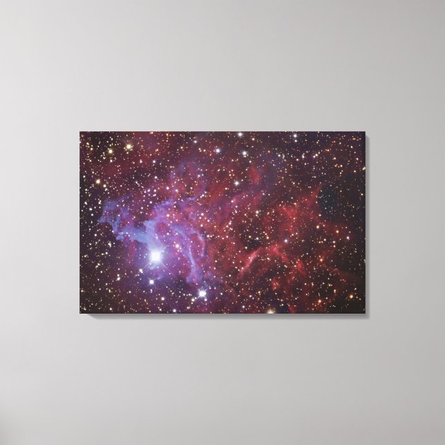 Toile L'étoile flamboyante Nebula IC405 (Recto)
