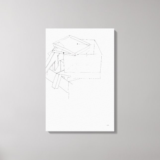 Toile Lettres de jeux du bâtiment dans la boîte Dessin 9 (Recto)