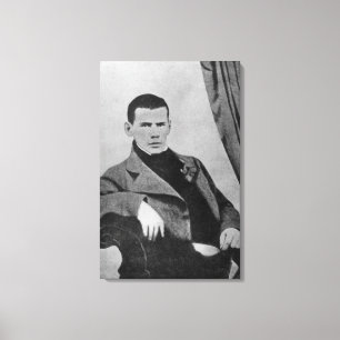 Toile Lev Nikolaevich Tolstoy en tant qu'étudiant