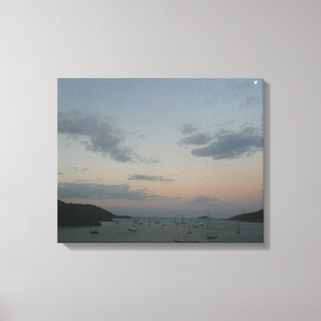 Toile Lever de soleil à St. Thomas IV Îles Vierges améri (Recto)