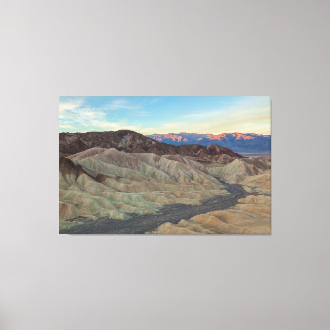 Toile Lever de soleil de la vallée de la Mort (Recto)