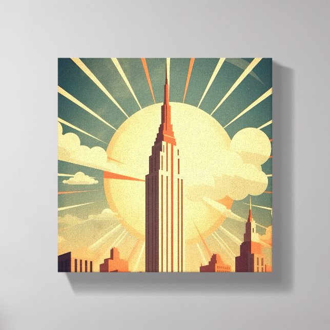 Toile Lever du soleil sur Hightower (Recto)
