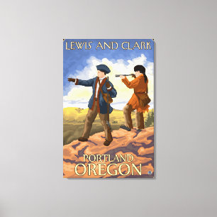 Toile Lewis et Clark - Portland (Oregon)