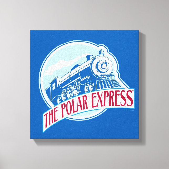 Toile L'Express polaire | Insigne de train (Recto)