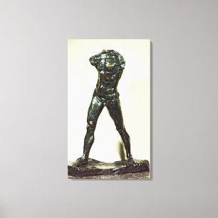 Toile L'homme qui marche, 1877 (bronze)
