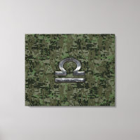 Libra Zodiac Connexion Woodland Green camo numériq