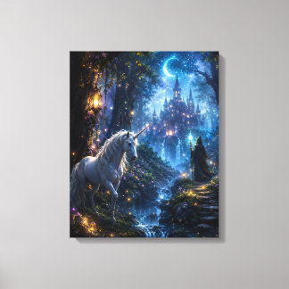 Toile Licorne Magique