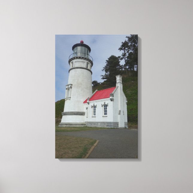 Toile Light to Safe Harbor - Heceta Head Lighthouse  (Recto)