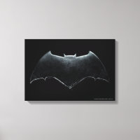 Ligue de Justice | Symbole de batman métallique