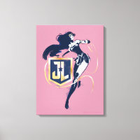 Ligue de Justice | Wonder Woman & JL Icon Pop Art