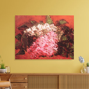 Toile Lilas rose de Vincent van Gogh, Nature morte aux f