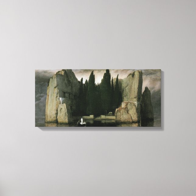 Toile L'île des morts par Arnold Bocklin, Symbolisme Art (Recto)