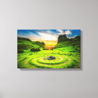 Toile L'île Pittoresque de Skye en Écosse