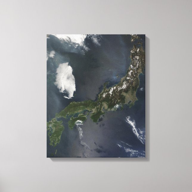 Toile L'île principale du Japon, Honshu (Recto)