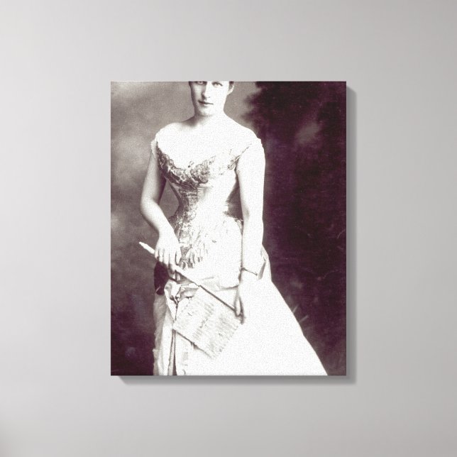 Toile Lily Langtry (1853-1929) interprète au Haymark (Recto)