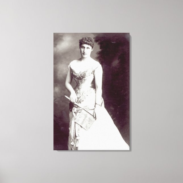 Toile Lily Langtry (1853-1929) interprète au Haymark (Recto)