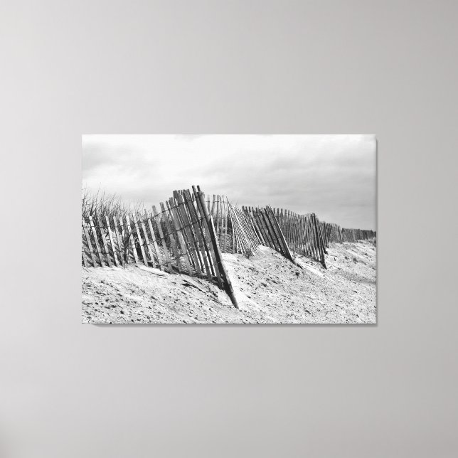 Toile L'Impression de Dune Fence Canvas (Recto)